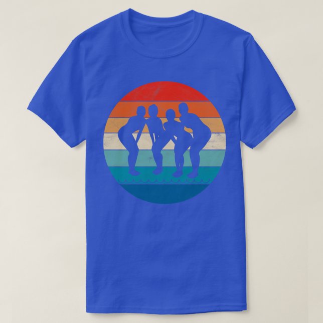 T-shirt Équipe de natation synchronisée (Design devant)