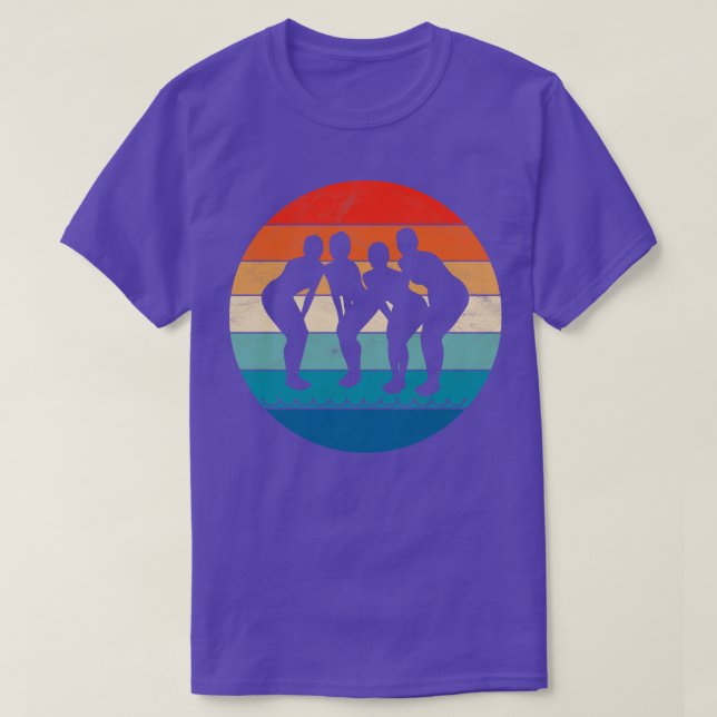 T-shirt Équipe de natation synchronisée (Design devant)
