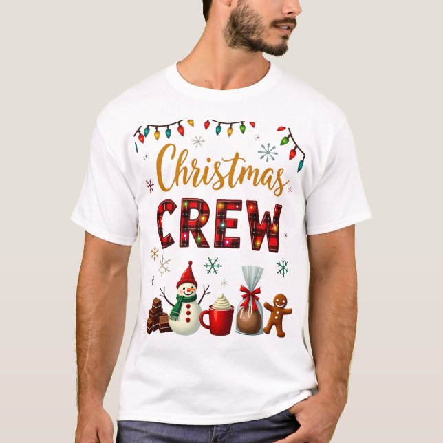 T-shirt Équipe de Noël (3) (Devant)