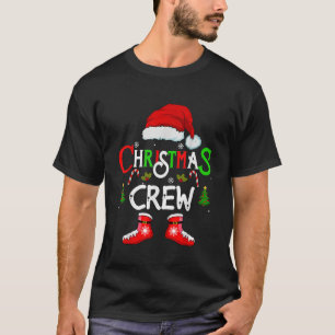 T-shirt Equipe de Noël amusante Xmas Squad père Noël Famil
