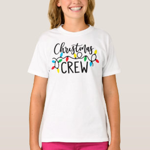 T-shirt Équipe De Noël Avec Lumières-55600