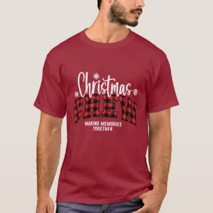 T-shirt Équipe de Noël Créant des Souvenirs