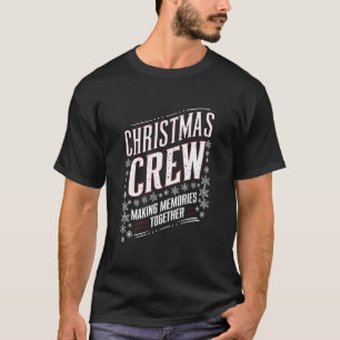 T-shirt Équipe de Noël Famille Équipe de Noël Correspondan