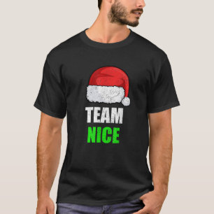 T-shirt Équipe de Noël Nice Chemise Correspondante Famille