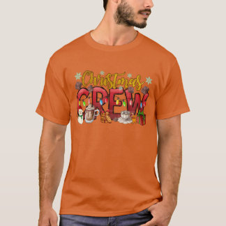 T-shirt Équipe de Noël vintage