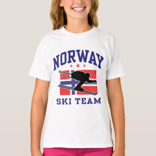 T-shirt Équipe de Norvège