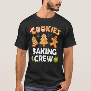 T-shirt Équipe de pain d'épice Cuisine biscuit équipage No