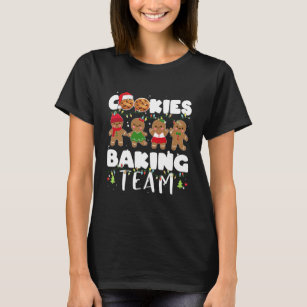 T-shirt Équipe de pain d'épices de l'équipe de cuisson des