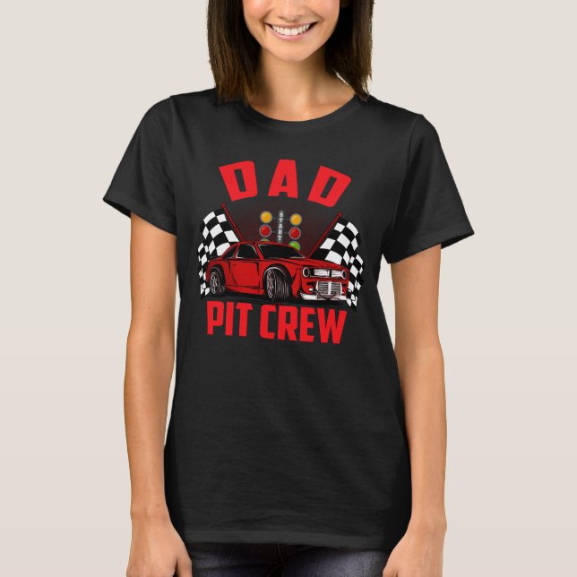 T-shirt équipe de papa (Devant)