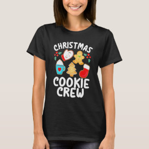T-shirt Équipe de pâtisserie de Noël Vêtements Cookie Crew