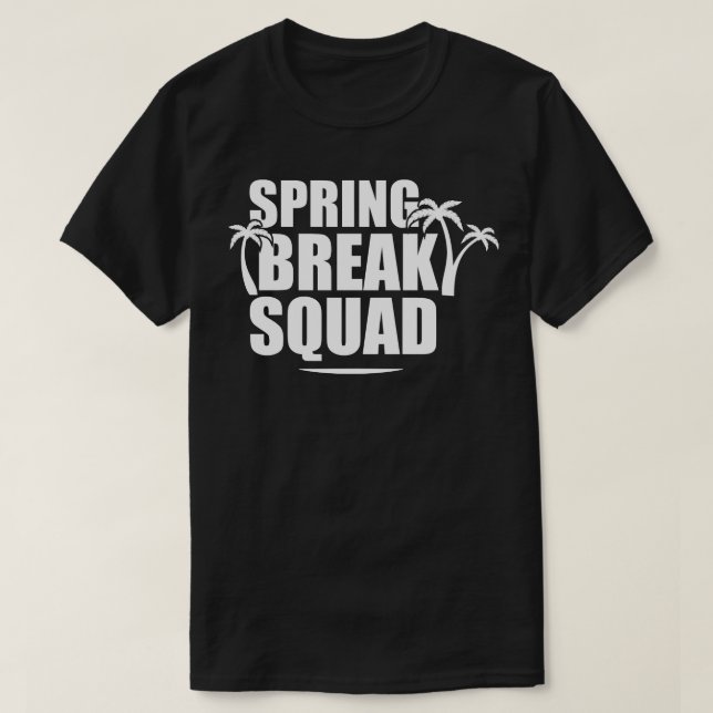 T-shirt Équipe de pause printemps w (Design devant)