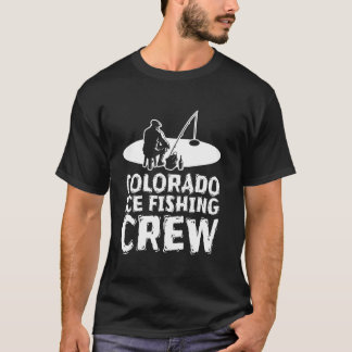 T-shirt Équipe de pêche sur glace du Colorado