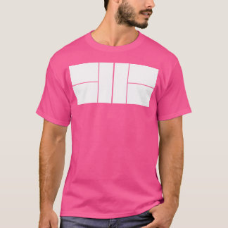 T-shirt Équipe de Pickleball Court