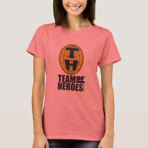 T-shirt Équipe de pièce en t officielle de héros - femm