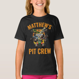 T-shirt Équipe de pit des camions Monster Jam