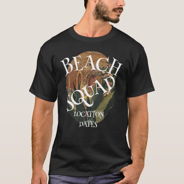 T-SHIRT ÉQUIPE DE PLAGE 2035 2036 2037 2038 2039 2040 2041 (Devant)