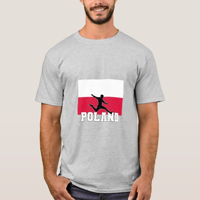 T-shirt Équipe de Pologne de football (Devant)