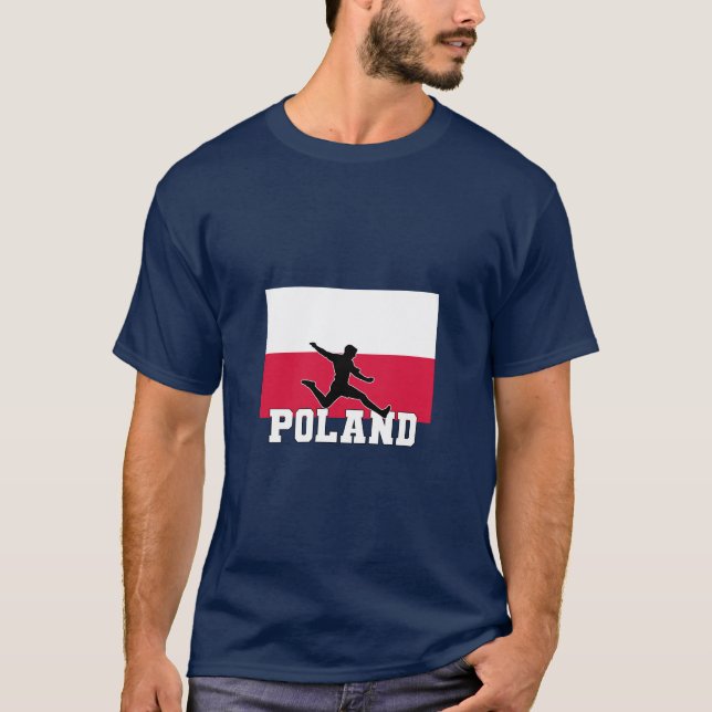 T-shirt Équipe de Pologne de football (Devant)