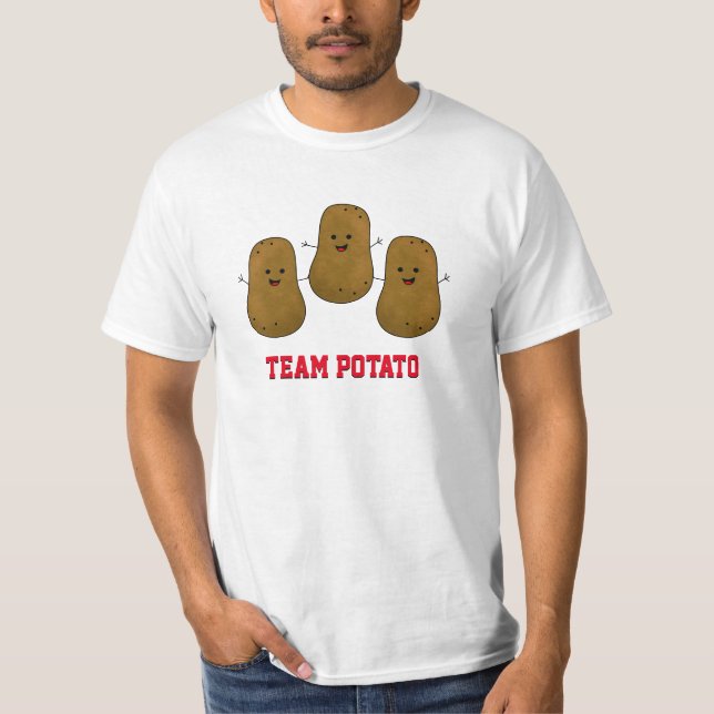 T-shirt Équipe de pomme de terre (Devant)