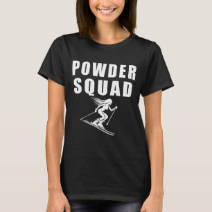 T-shirt Équipe de poudre