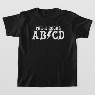 T-shirt Équipe de pré-maternelle déchire pour la rentrée d