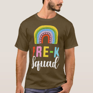 T-shirt Équipe de Prek pour la première journée d'enfants