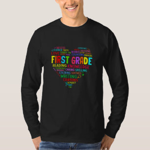 T-shirt Équipe de première année Cœur Retour à l'école Ens