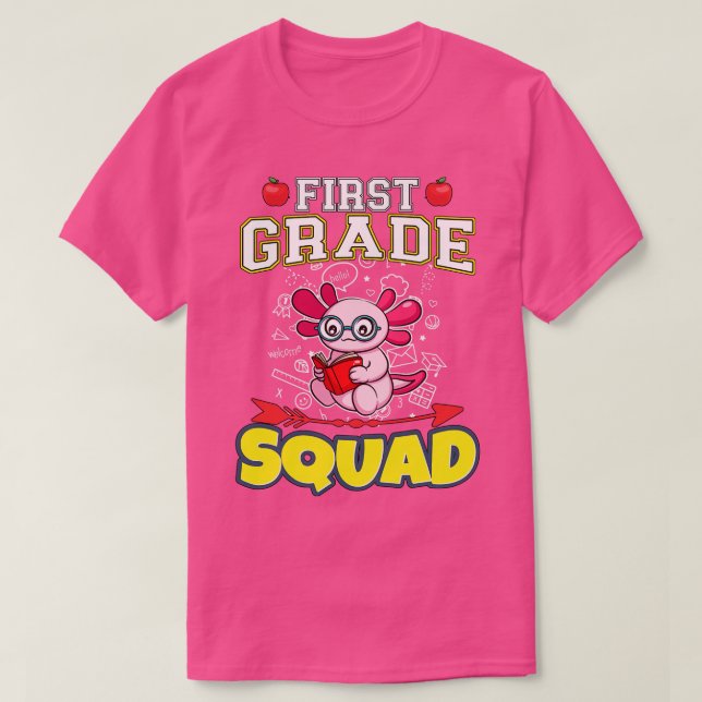 T-shirt Équipe de première année Funny École primaire prim (Design devant)