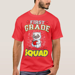 T-shirt Équipe de première année Funny École primaire prim