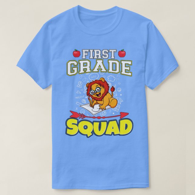 T-shirt Équipe de première année Funny École primaire prim (Design devant)