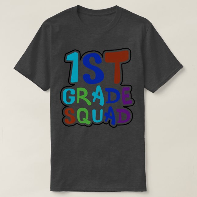 T-shirt Équipe de première classe  (Design devant)