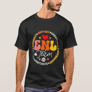 T-shirt Équipe de professeurs d'anglais nouvelle langue Sq
