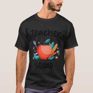 T-shirt Équipe de professeurs Gang de projet d'équipe drôl