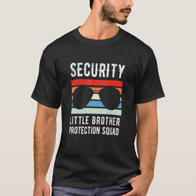 T-shirt Équipe de protection des Frères de sécurité Big Br (Devant)