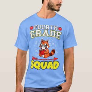 T-shirt Équipe de quatrième année Funny École primaire pri