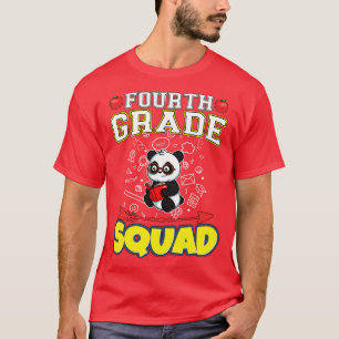 T-shirt Équipe de quatrième année Funny École primaire pri