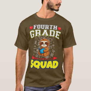 T-shirt Équipe de quatrième année Funny École primaire pri