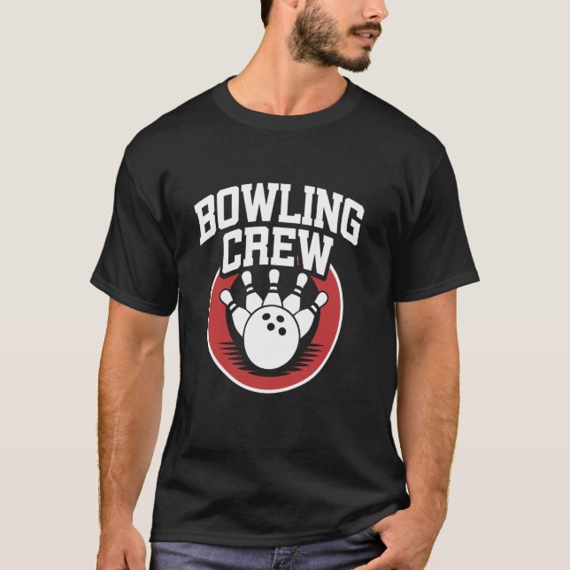 T-shirt Équipe de quilles de bowling pour femmes (Devant)
