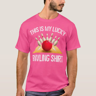 T-shirt Équipe de quilles Funny Lucky