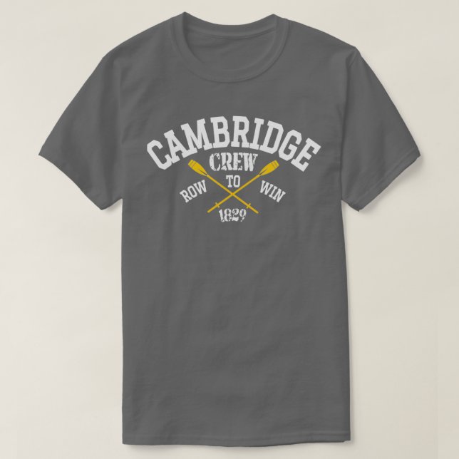 T-shirt Équipe de rameurs de Cambridge (Design devant)