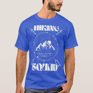 T-shirt Équipe de randonnée, Camping familial jumelé, Camp