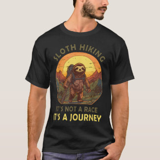 T-shirt Équipe de randonnée de paresseux Ce n'est pas une