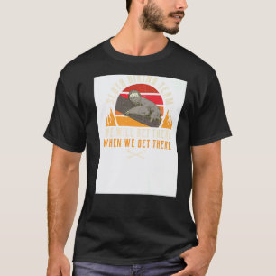 T-shirt Équipe de randonnée de paresseux de camping Vacanc