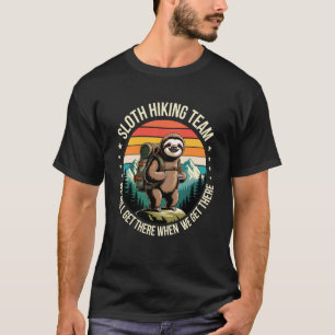T-shirt Équipe de randonnée de paresseux drôle Amoureux de