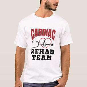 T-shirt Équipe de réadaptation cardiaque Cardiologue Infir
