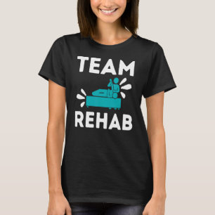 T-shirt Équipe de réadaptation physiothérapeute Pt Therapy