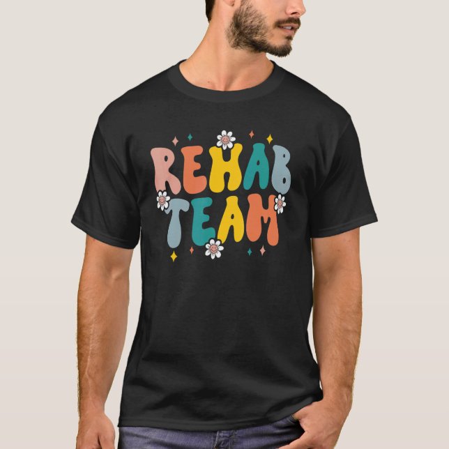 T-shirt Équipe de réadaptation Semaine de sensibilisation  (Devant)