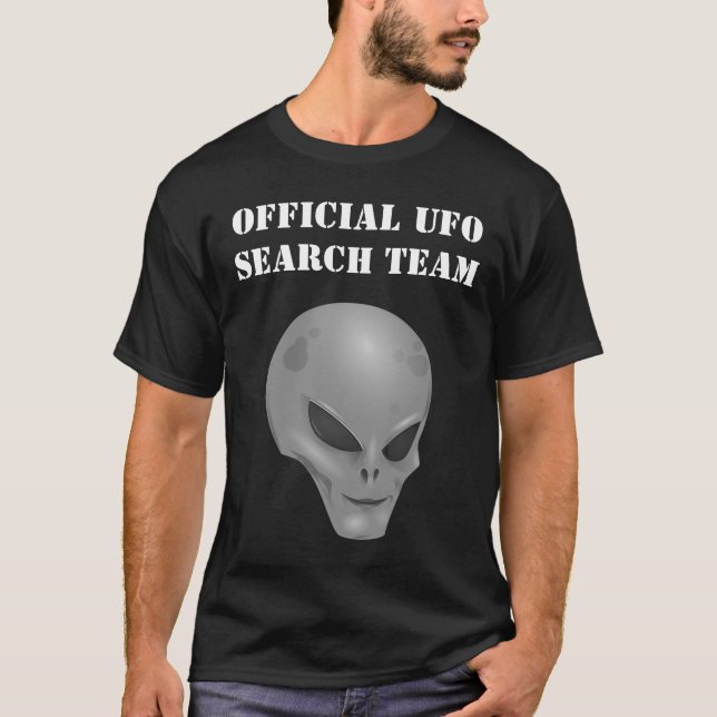 T-shirt Équipe de recherche officielle des OVNI (Devant)