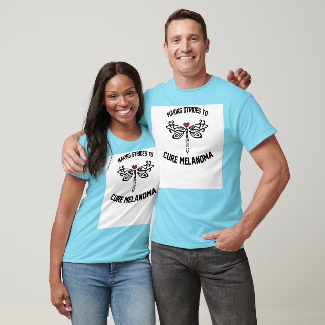 T-shirt Équipe de recherche Victors Melanoma (Unisexe)