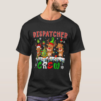 T-shirt Équipe de régulation Trois jolis rennes d'elfe du